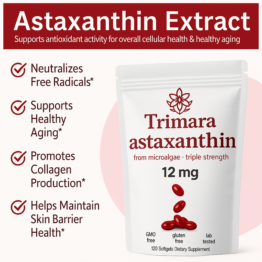Trimara Lumina™ - Astaxanthin Capsules