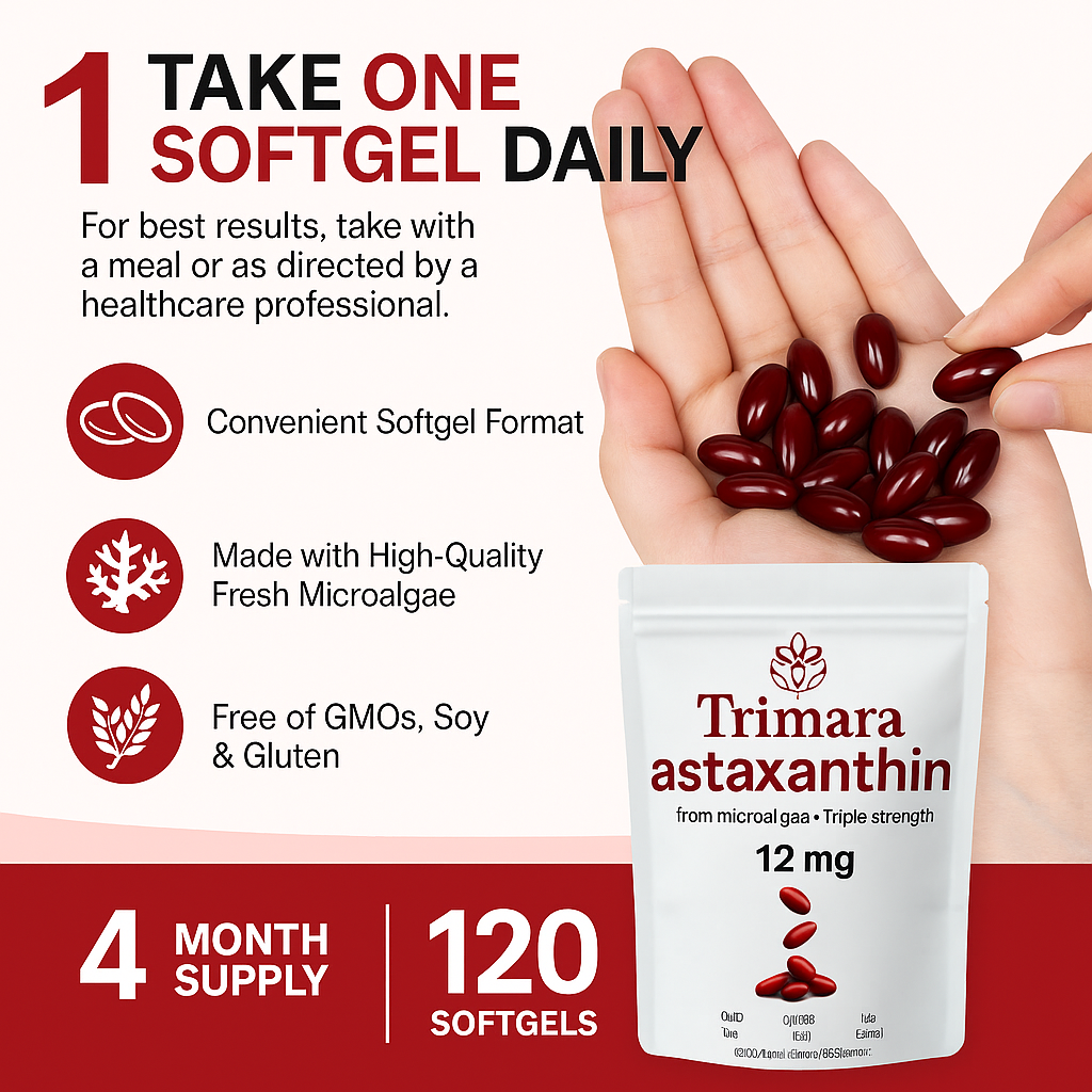 Trimara Lumina™ - Astaxanthin Capsules